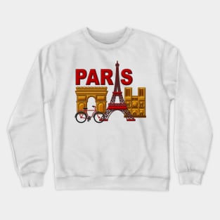 Paris, France, City of the world Crewneck Sweatshirt